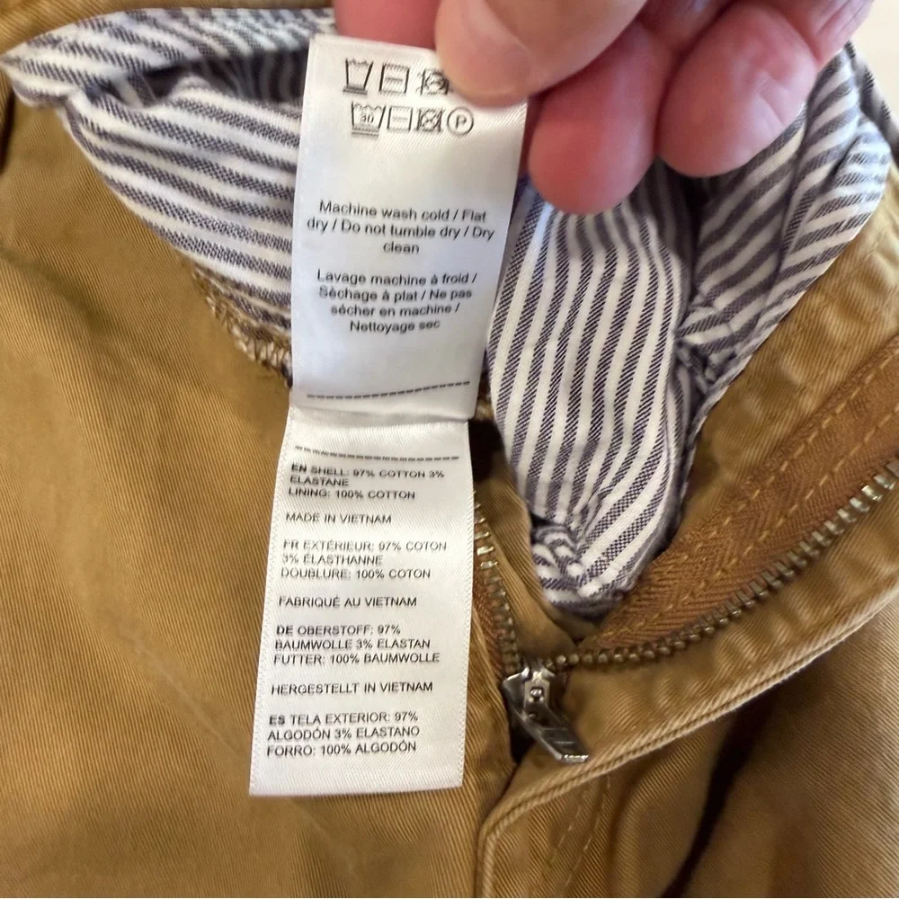 Untuckit Men’s Don Santiago Straight Leg 5 Pocket Pant Khaki 34x32